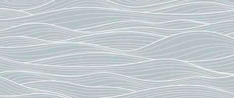 Abstract line art background . Minimalist pencil hand drawn contour doodle scribble curve lines style background. Design illustration for fabric, print, cover, banner, decoration, wallpaper. vector
