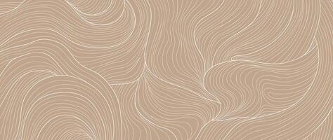 Abstract line art background . Minimalist pencil hand drawn contour doodle scribble curve lines style background. Design illustration for fabric, print, cover, banner, decoration, wallpaper. vector