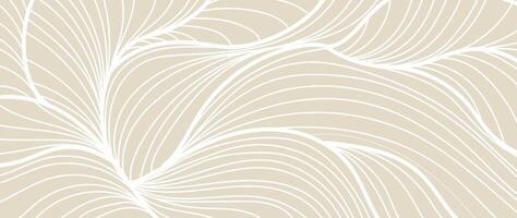 Abstract line art background . Minimalist pencil hand drawn contour doodle scribble curve lines style background. Design illustration for fabric, print, cover, banner, decoration, wallpaper. vector