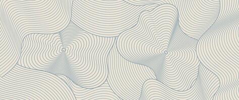 Abstract line art background . Minimalist pencil hand drawn contour doodle scribble curve lines style background. Design illustration for fabric, print, cover, banner, decoration, wallpaper. vector