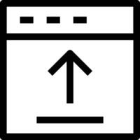 Upload icon symbol image vector