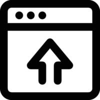 Upload icon symbol image vector