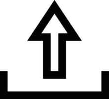 Upload icon symbol image vector