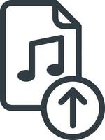 Upload icon symbol image vector