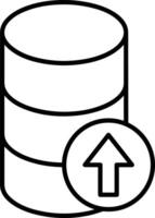 Upload icon symbol image vector