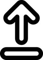 Upload icon symbol image vector