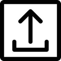 Upload icon symbol image vector