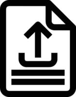 Upload icon symbol image vector