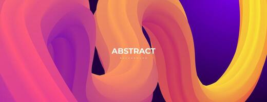 abstract background with colorful fluid shapes vector