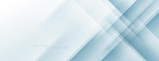 white blue background with overlapping stripes composition vector