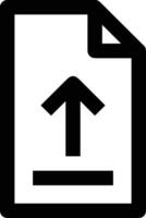 Upload icon symbol image vector