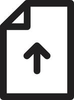 Upload icon symbol image vector