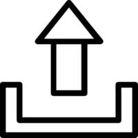 Upload icon symbol image vector