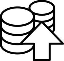 Upload icon symbol image vector