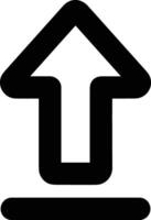 Upload icon symbol image vector