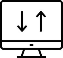 Upload icon symbol image vector
