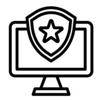 Experience Line Icon Design vector