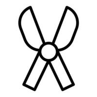 Grass Cutter Line Icon Design vector
