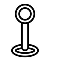 Location Marker Line Icon design vector