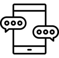 Typing Line icon design vector