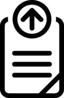Upload icon symbol image vector