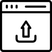 Upload icon symbol image vector