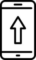 Upload icon symbol image vector