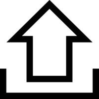 Upload icon symbol image vector