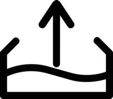 Upload icon symbol image vector