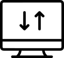 Upload icon symbol image vector