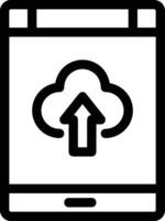 Upload icon symbol image vector