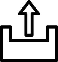 Upload icon symbol image vector