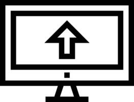 Upload icon symbol image vector