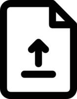 Upload icon symbol image vector