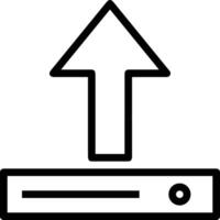 Upload icon symbol image vector