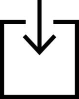 Upload icon symbol image vector