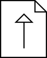 Upload icon symbol image vector