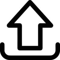 Upload icon symbol image vector
