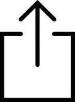 Upload icon symbol image vector