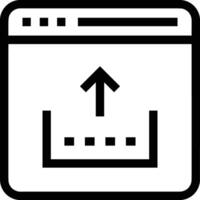 Upload icon symbol image vector