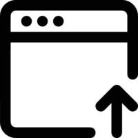 Upload icon symbol image vector