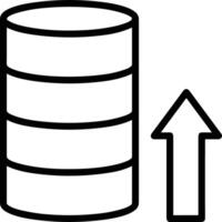 Upload icon symbol image vector