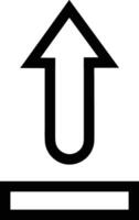 Upload icon symbol image vector