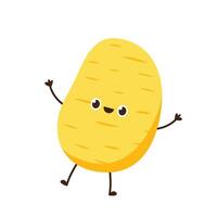 Potato character design. . vector