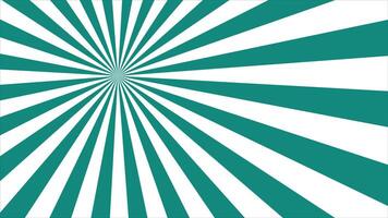 Red sunburst background with rays vector