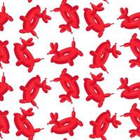swimming circle pattern is in the form of an inflatable dog in a balloon, a large floating inflatable animal. These animal-shaped floats are perfect for a summer themed pool party. Seamless texture vector