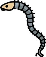 Aesculapian Snake grey icon illustration vector