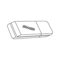 Eraser icon design vector