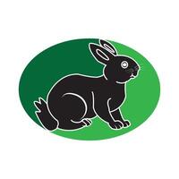 rabbit icon design vector