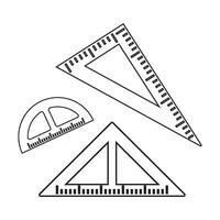 Ruler icon design vector